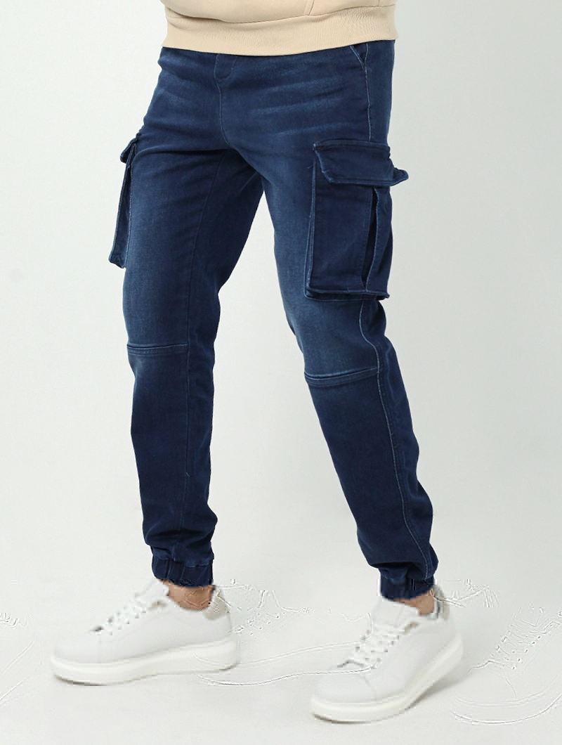Pantalon cargo jean